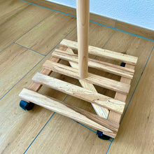 Lade das Bild in den Galerie-Viewer, Papageien Freisitz aus Birkenholz/Kiefernholz 1,20 m